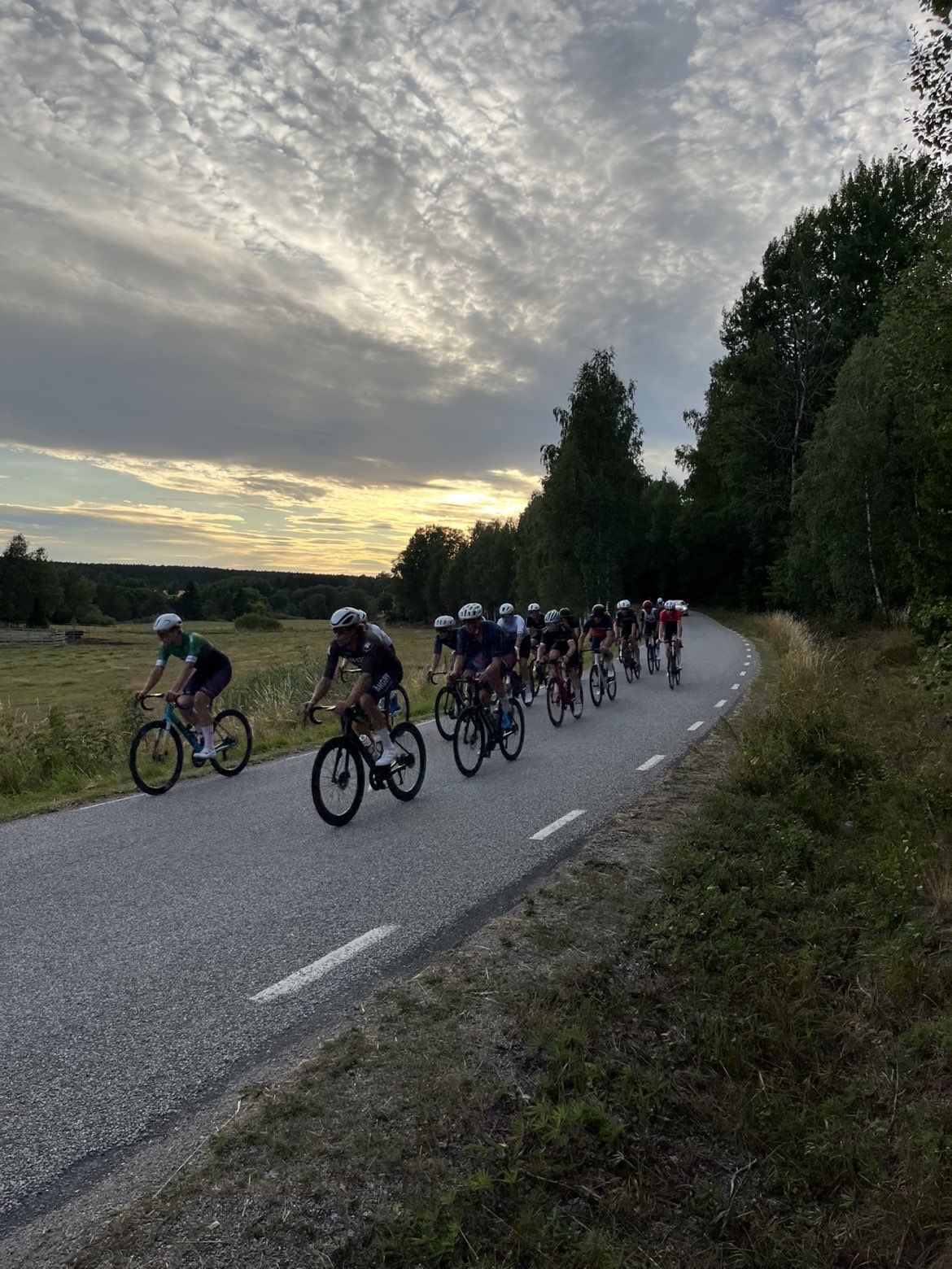 Cycling session